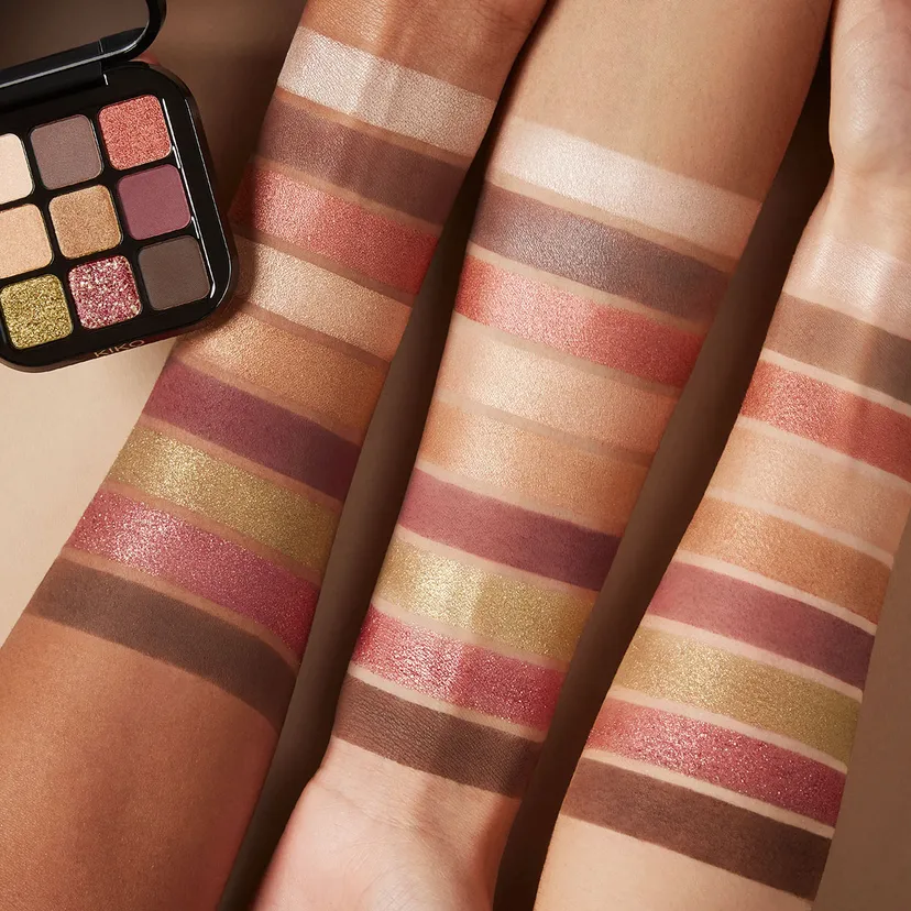 Kiko Milano New Glamour Multi-Finish Eyeshadow Palette Shade 03