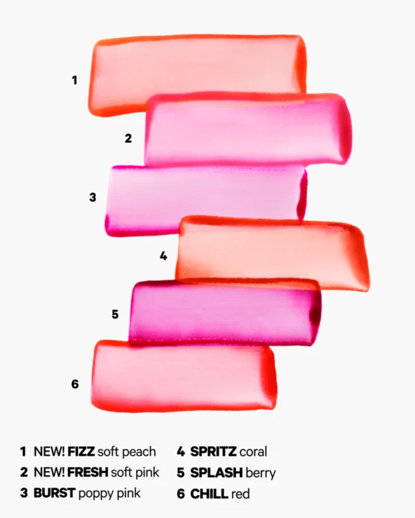 Cooling Water Jelly Tint Shades