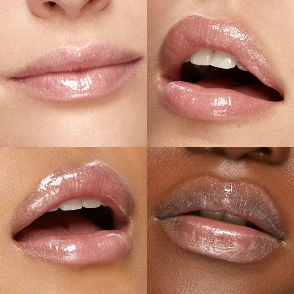 Kiko Lipgloss in Pearly Peach Rose – peach shimmer gloss