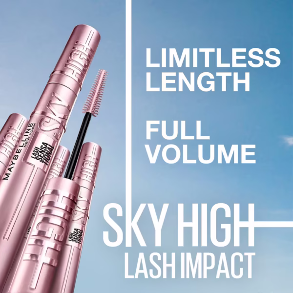 Maybelline Sky High Washable Mascara Makeup full volume