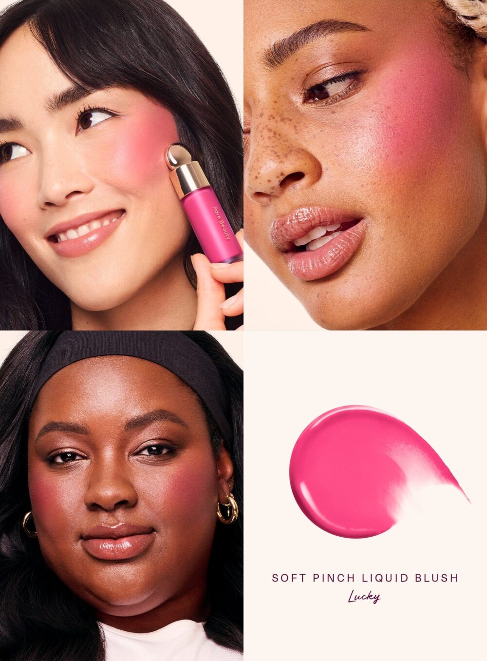 Rare Beauty Soft Pinch Liquid Blush Shade LUCKY