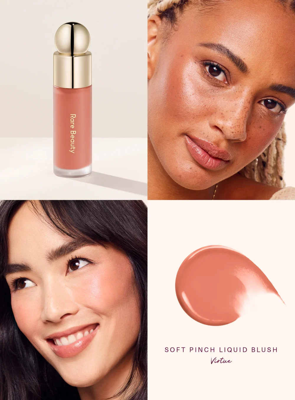 Rare Beauty Soft Pinch Liquid Blush Shade VIRTUE