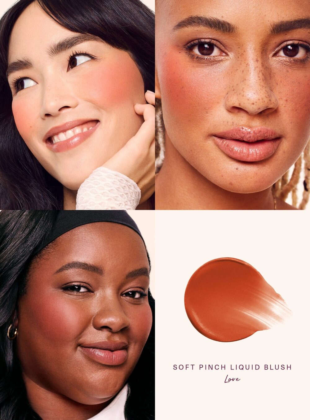 Rare Beauty Soft Pinch Liquid Blush Shade LOVE