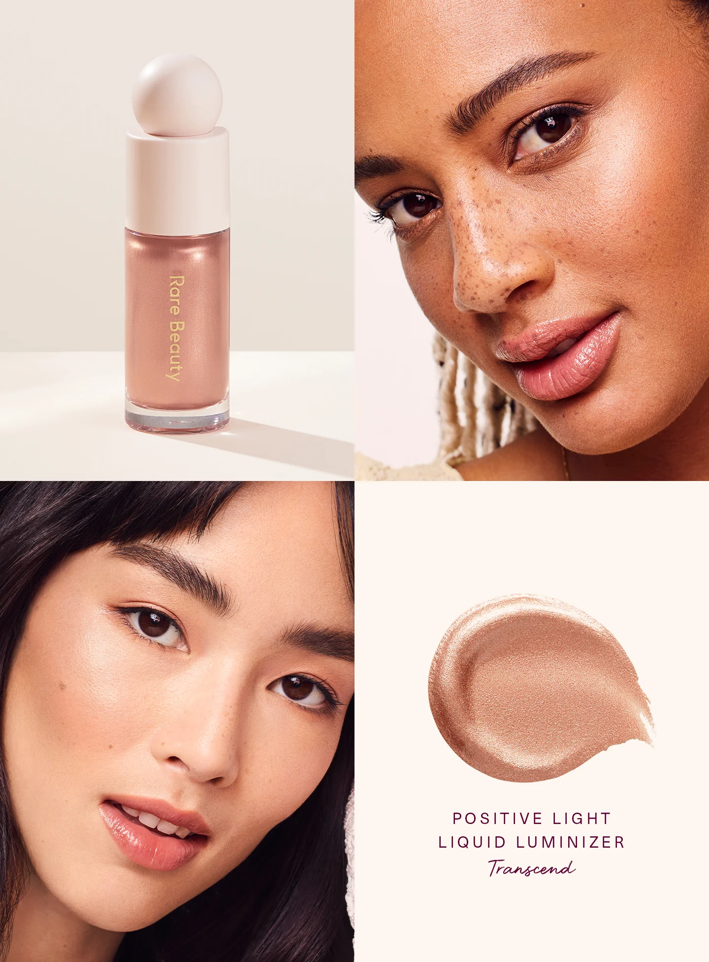 Rare Beauty Positive Light Liquid Luminizer Shade TRANSCEND