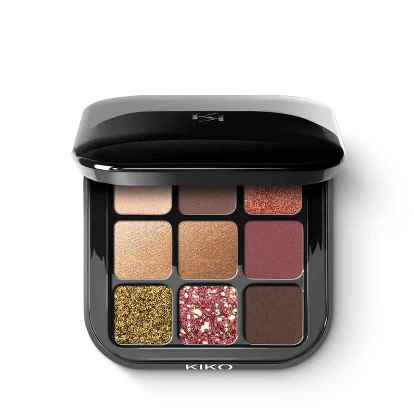 Kiko Milano New Glamour Multi-Finish Eyeshadow Palette Shade 03