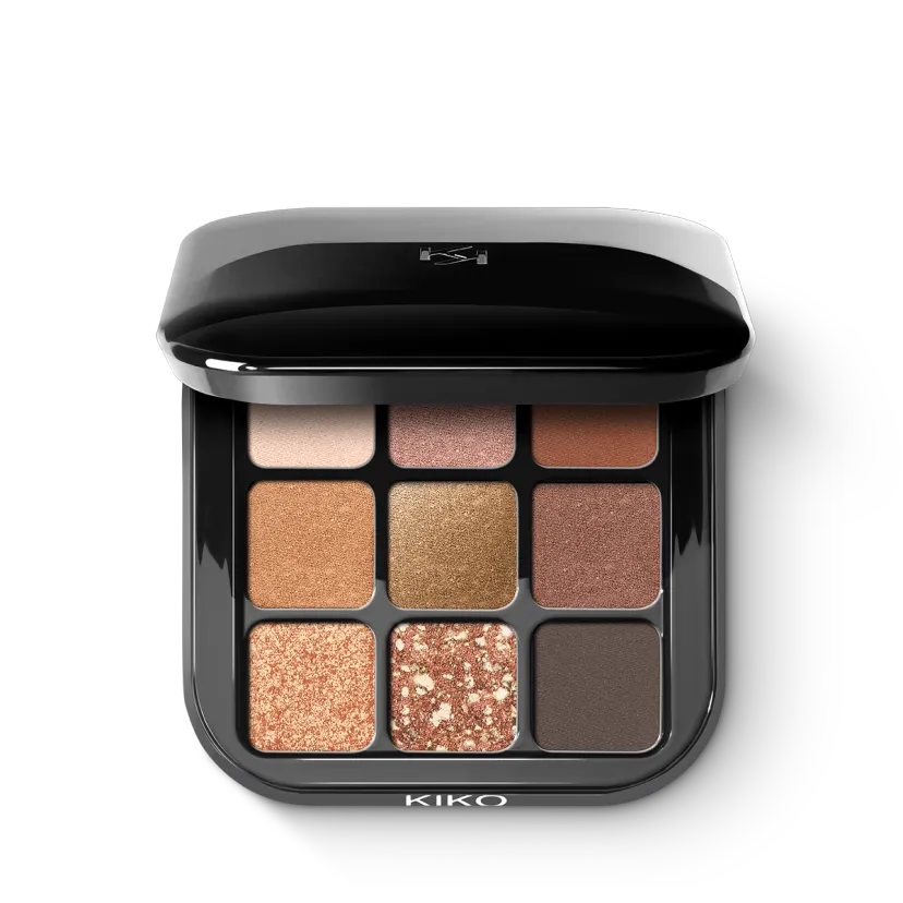 Kiko Milano New Glamour Multi-Finish Eyeshadow Palette Shade 02