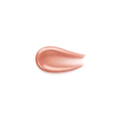 Creamy nude gloss texture with soft sheen