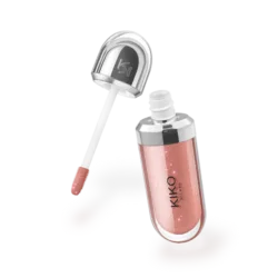 Kiko Lipgloss in Chestnut – warm brown gloss