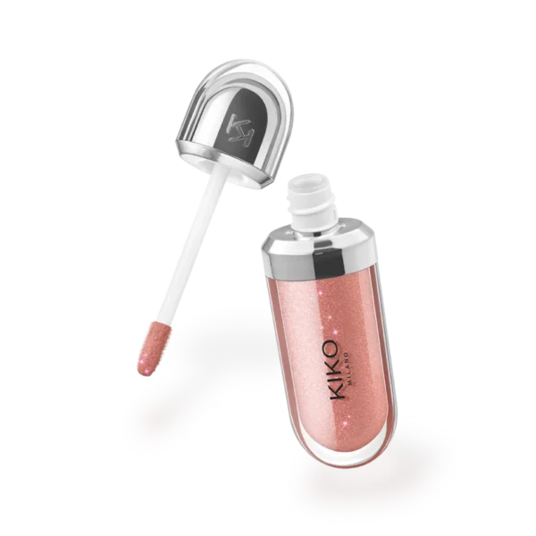 Kiko Lipgloss in Chestnut – warm brown gloss