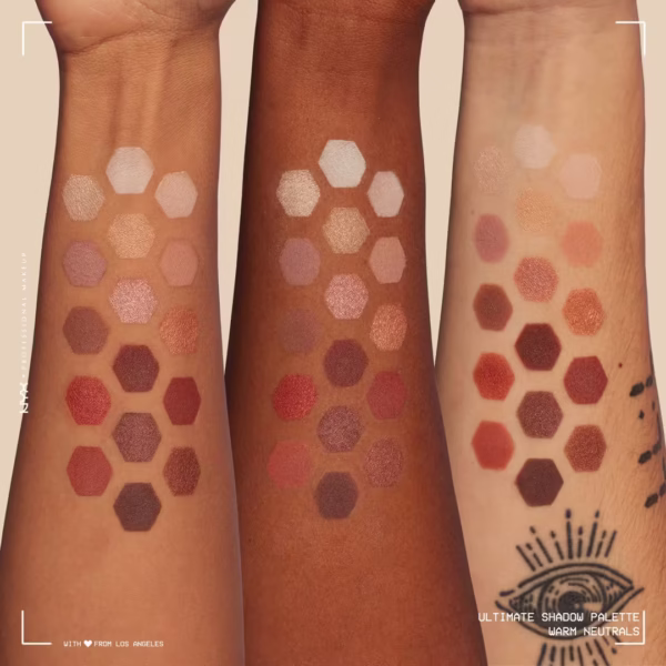 NYX Ultimate Color Shadow Palette Warm Neutrals