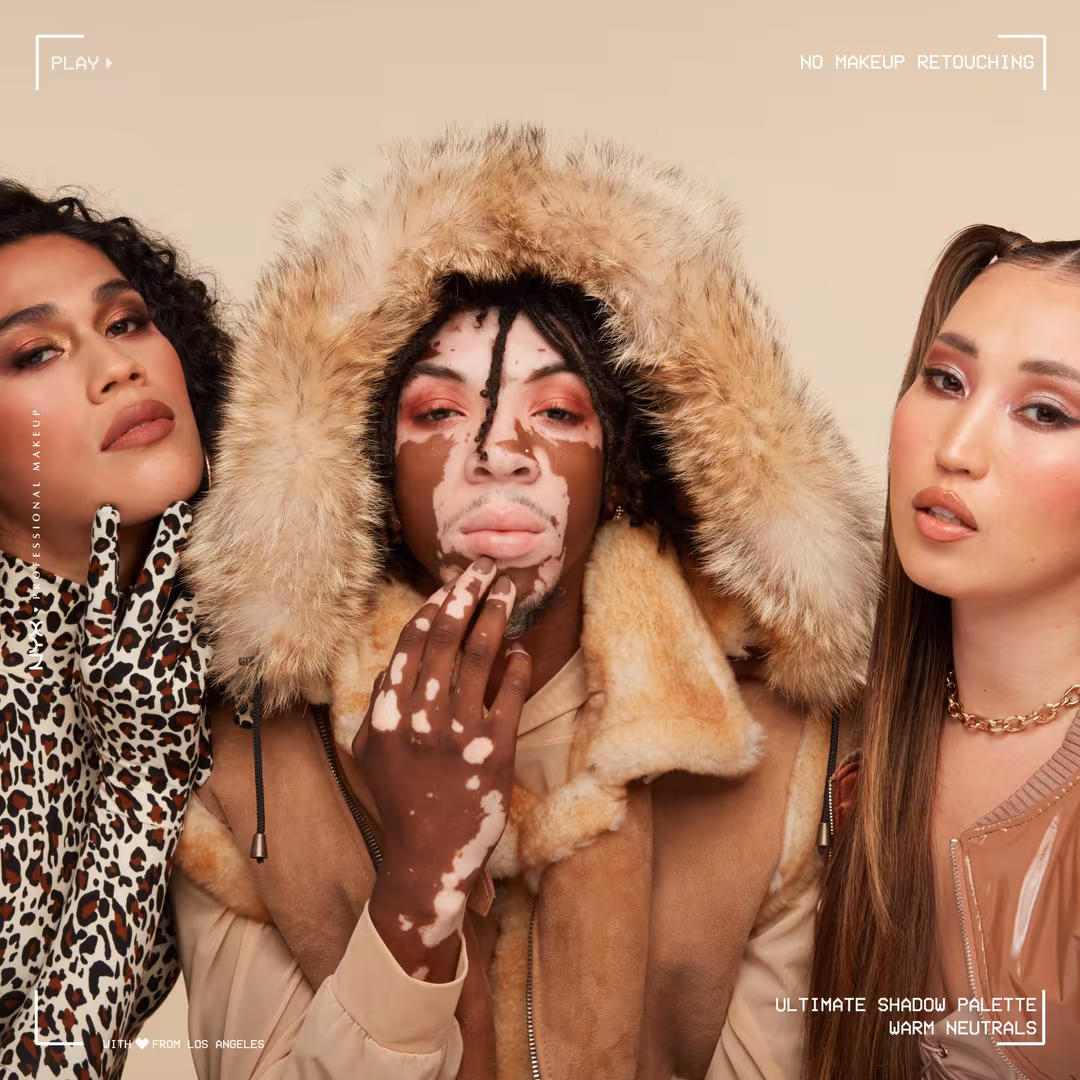 NYX Ultimate Color Shadow Palette Warm Neutrals