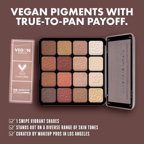 NYX Ultimate Color Shadow Palette Warm Neutrals