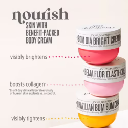 Sol de Janeiro Beija Flor™ Body Collagen-Boosting Elasti-Cream with Polypeptides and Bio-Retinol 240ml pink