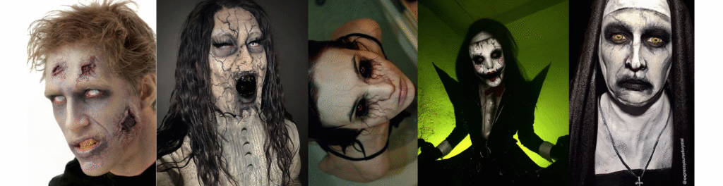 The Haunting Ghost Mimic Makeup