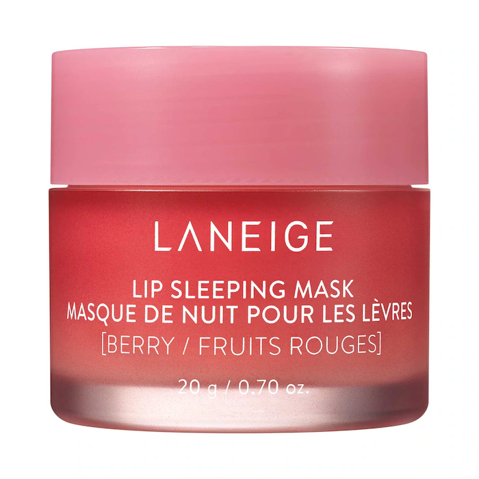 LANEIGE - Lip Sleeping Mask Intense Hydration with Vitamin C Berry 0.7 oz / 20 g LANEIGE Lip Sleeping Mask Intense Hydration with Vitamin C