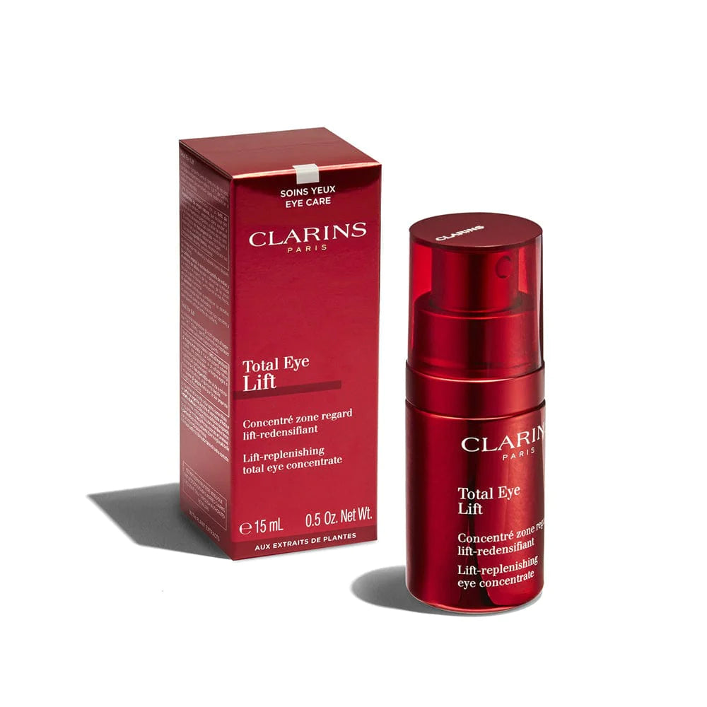 Clarins Total Eye Lift Eye Cream for Firming, Wrinkles, Dark Circles + Puffiness 0.5oz