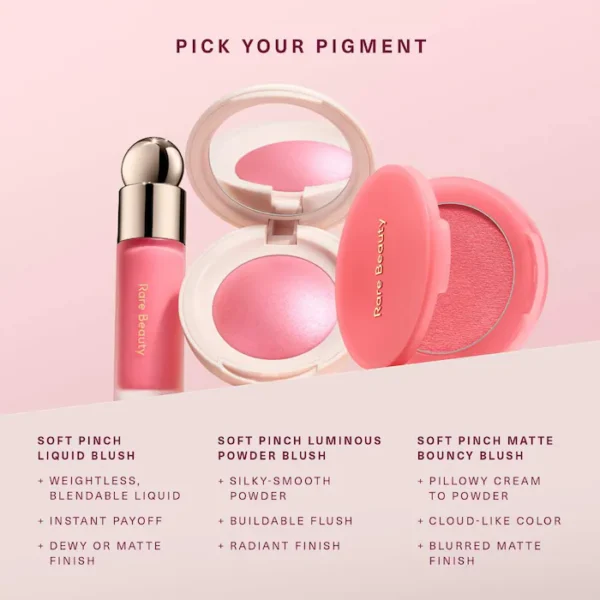 Rare Beauty Soft Pinch Liquid Blush Shade Grateful