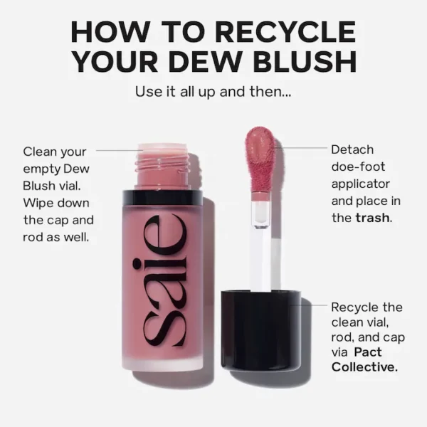 Saie Dew Blush Liquid Cream Blush - SWEETIE