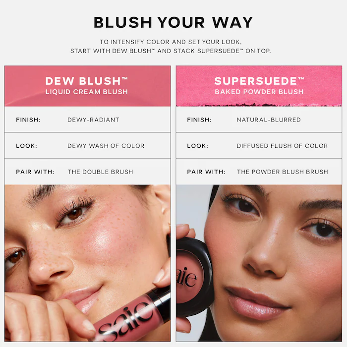 Saie Dew Blush Liquid Cream Blush sweetie